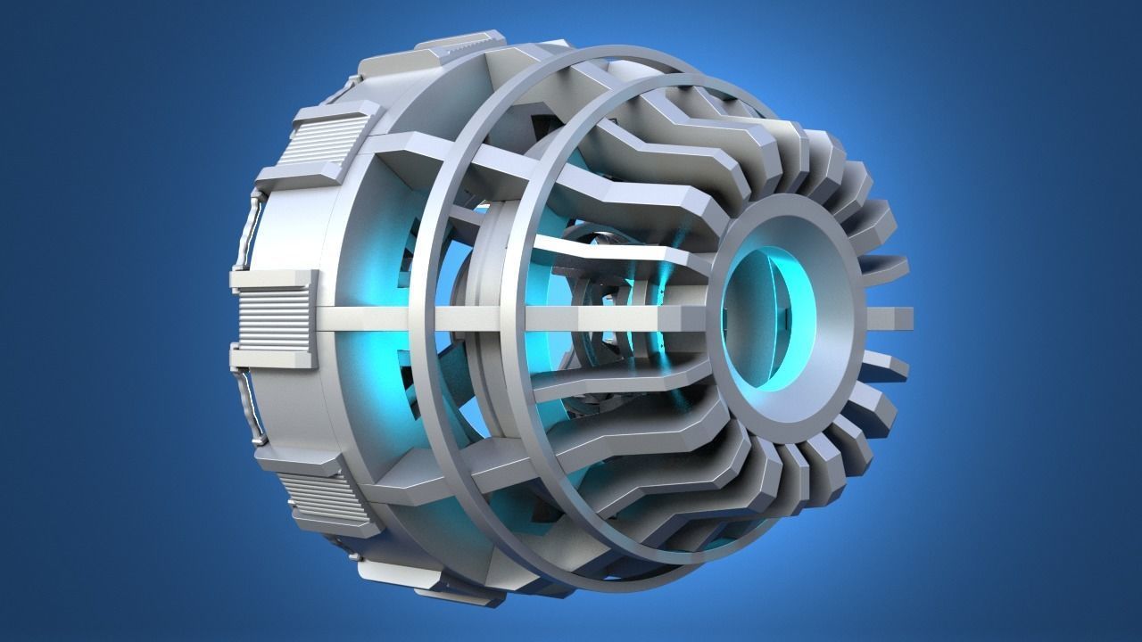 Tony Stark Heart  IronMan Arc Reactor 3D print model_18