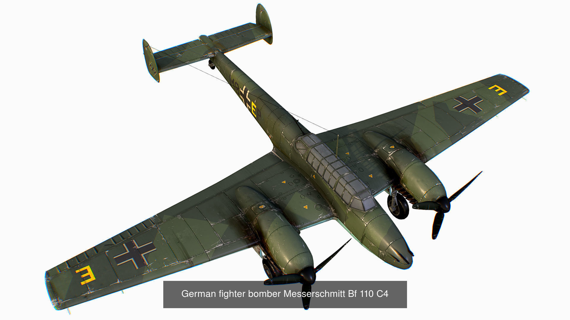 WW2 fighter bomber aircraft collection airplanes  _8