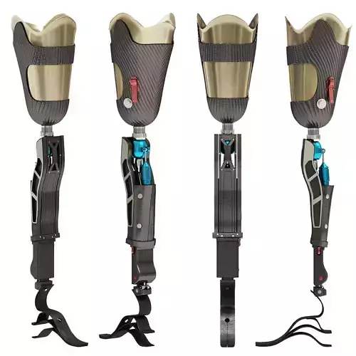 Prosthetic Leg 3D model