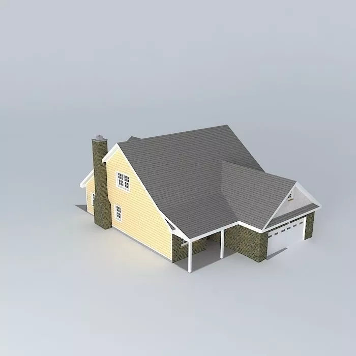 Cottage House Free 3D model