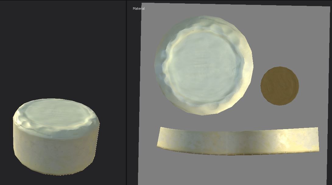 Low Poly Cake Pack Low-poly 3D model_2