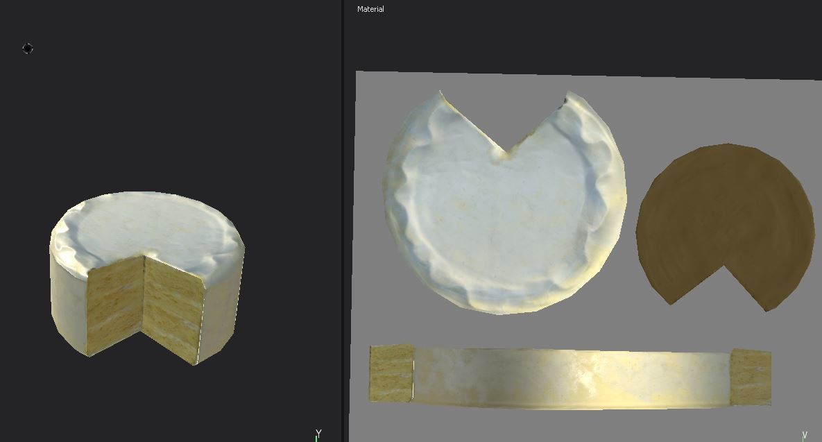 Low Poly Cake Pack Low-poly 3D model_3