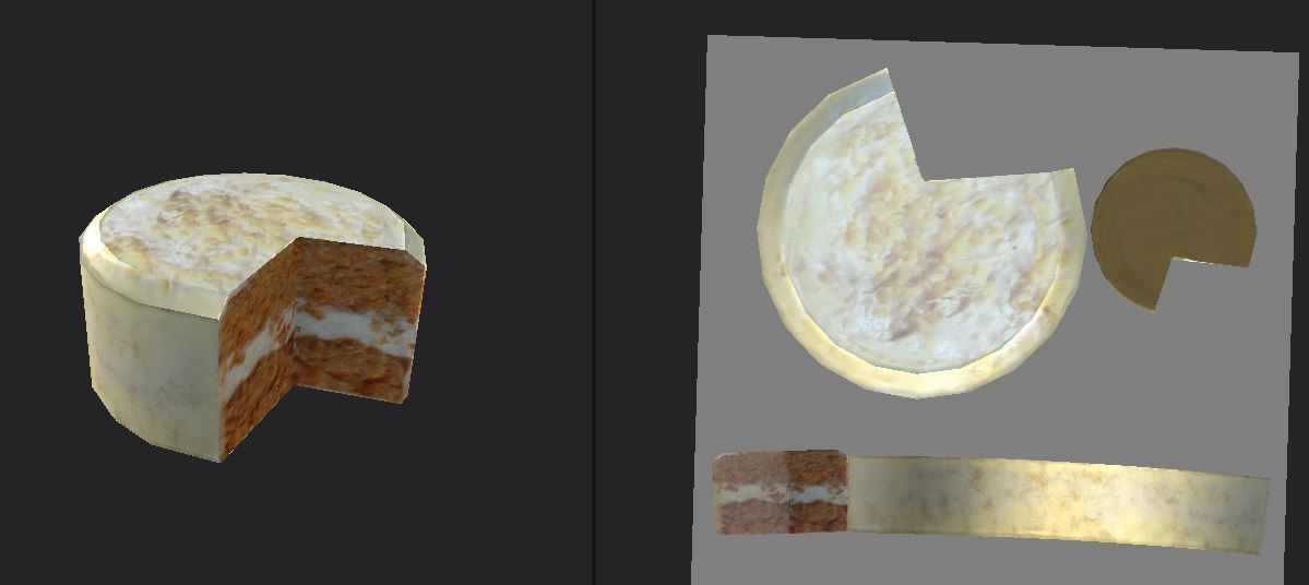 Low Poly Cake Pack Low-poly 3D model_13