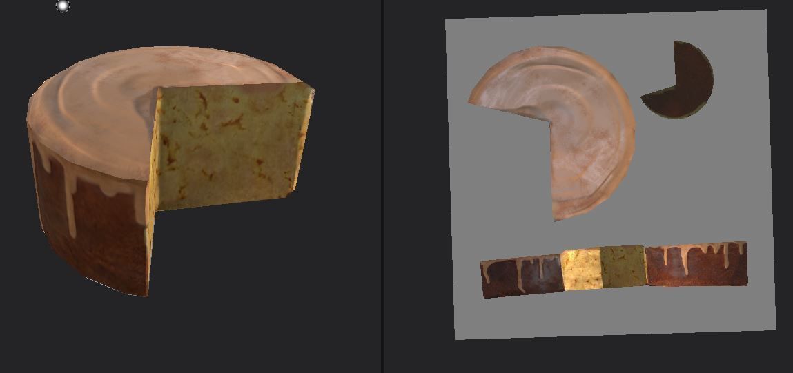 Low Poly Cake Pack Low-poly 3D model_8