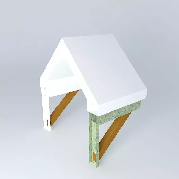 Porch roof Free 3D model