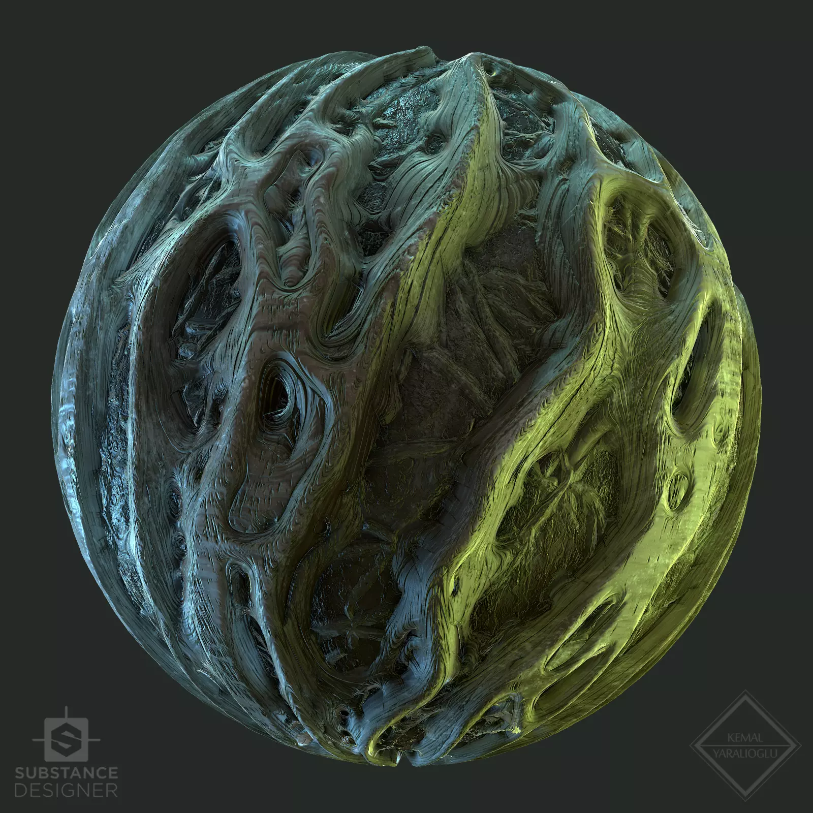 Strangler Fig - Substance Designer Texture_0