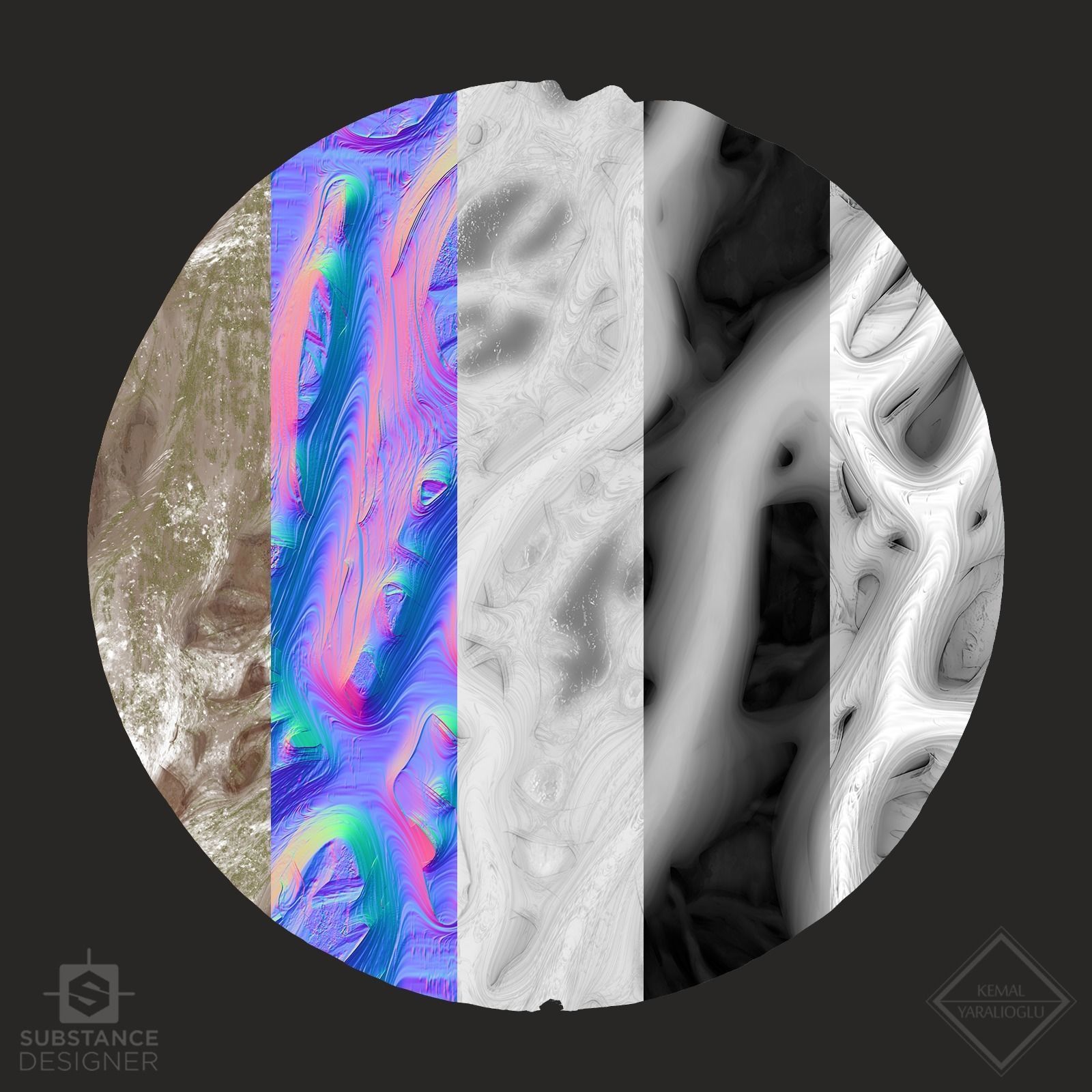 Strangler Fig - Substance Designer Texture_3