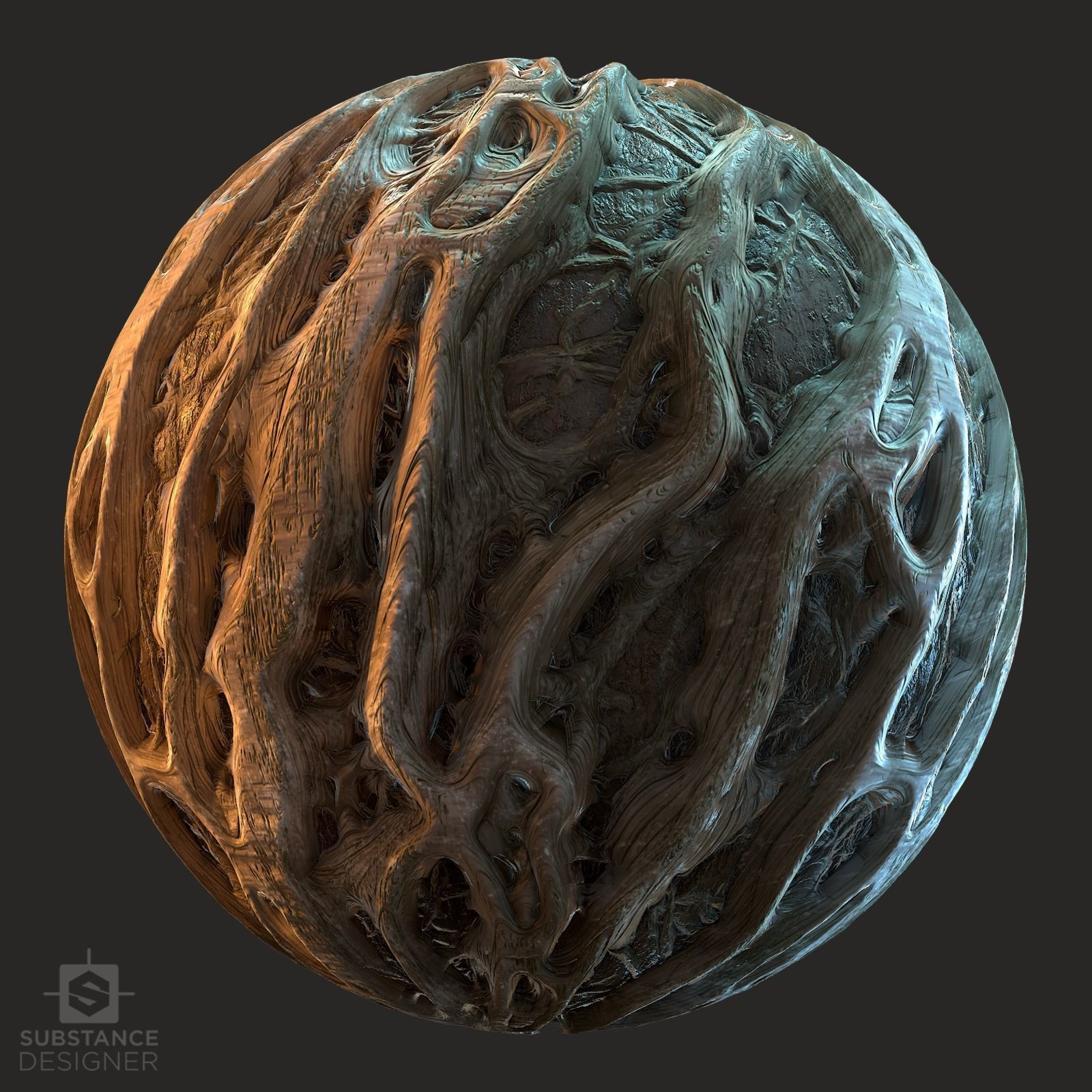 Strangler Fig - Substance Designer Texture_2