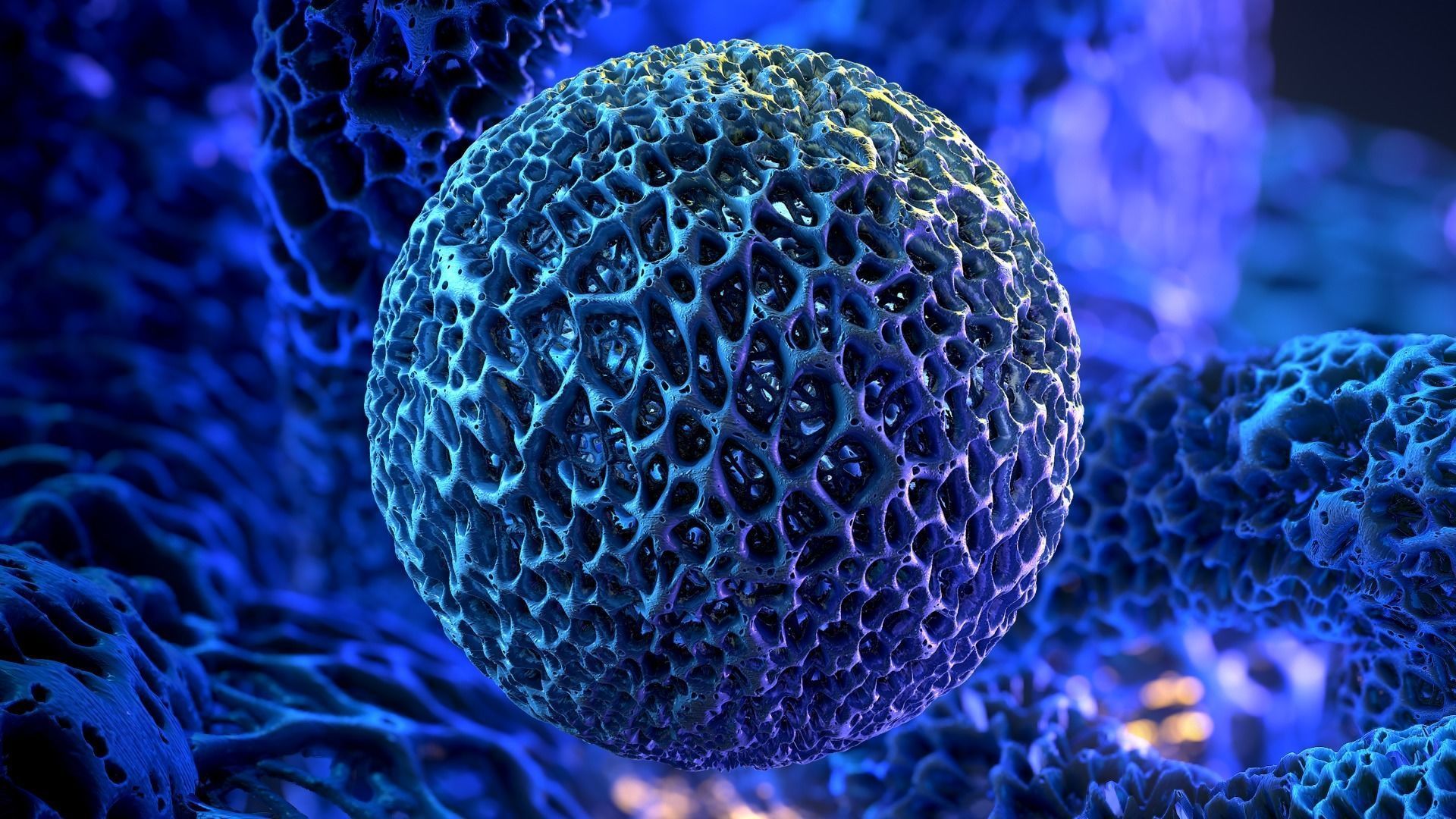 Alien Webbing - Substance Designer Texture_1