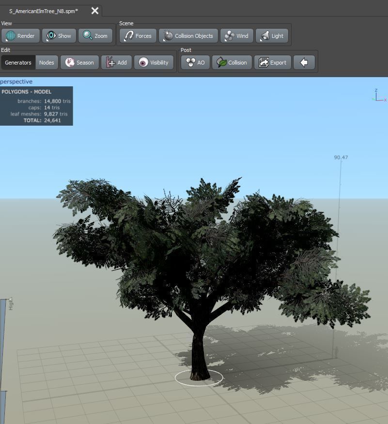Low Poly Vegetation Pack Low-poly 3D model_1