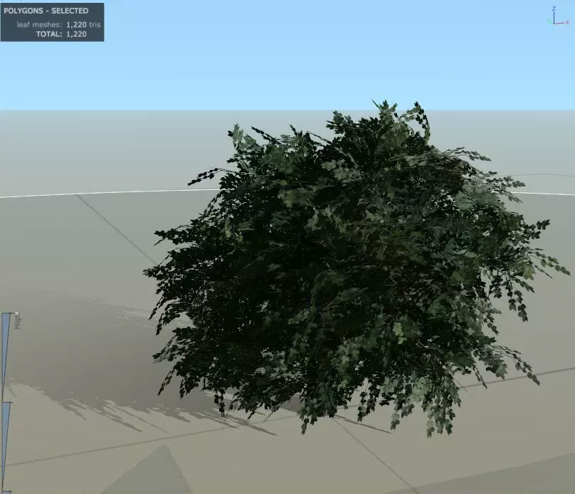 Low Poly Vegetation Pack Low-poly 3D model_0