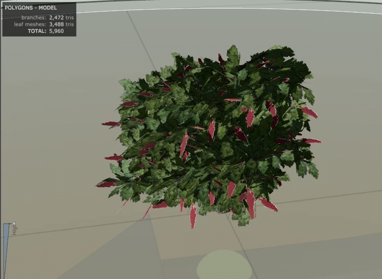 Low Poly Vegetation Pack Low-poly 3D model_12