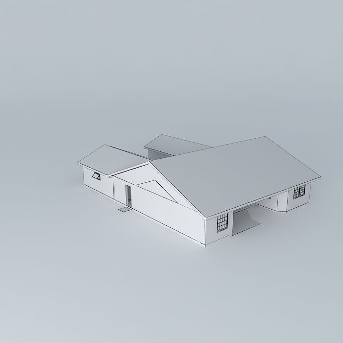Expandable House Free 3D model_4