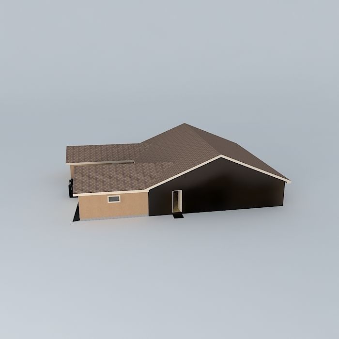 Expandable House Free 3D model_2