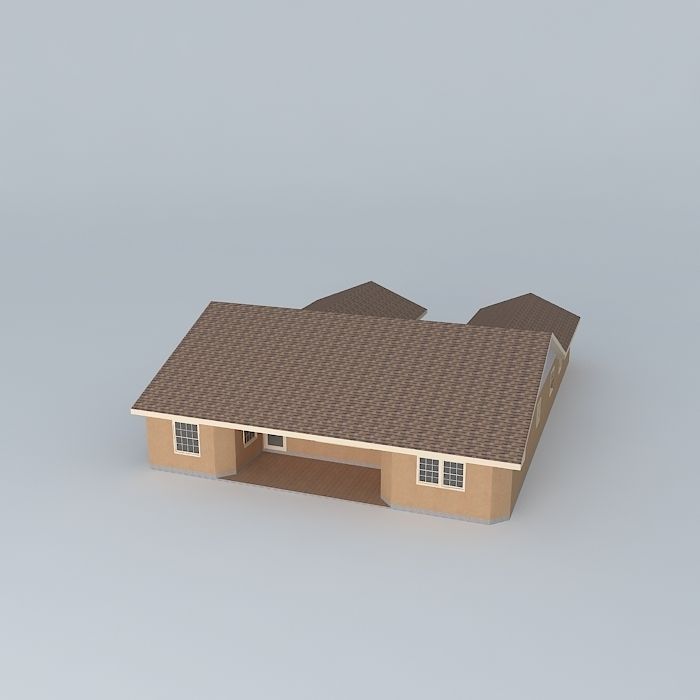 Expandable House Free 3D model_1