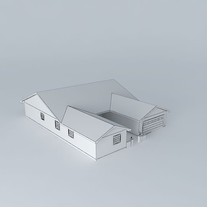Expandable House Free 3D model_3