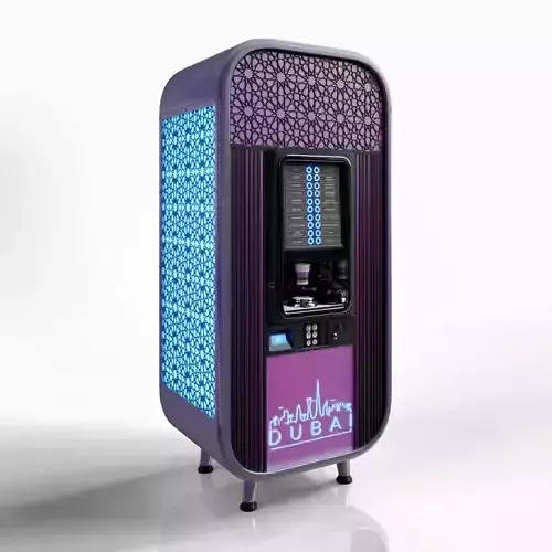Coffee Vending Machine Futuristic