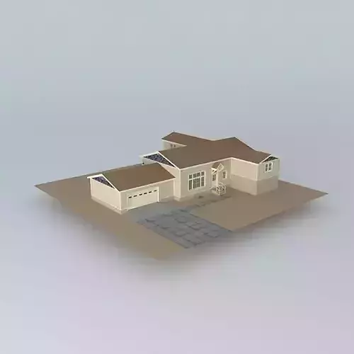 Split level ramp house