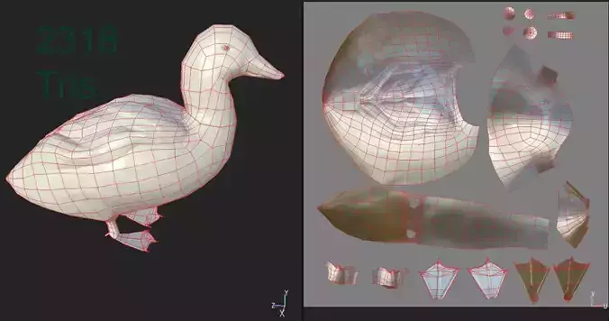 Low Poly Animal Props