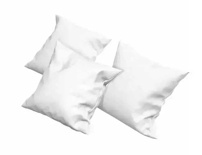 Solid Pillows - set of 3