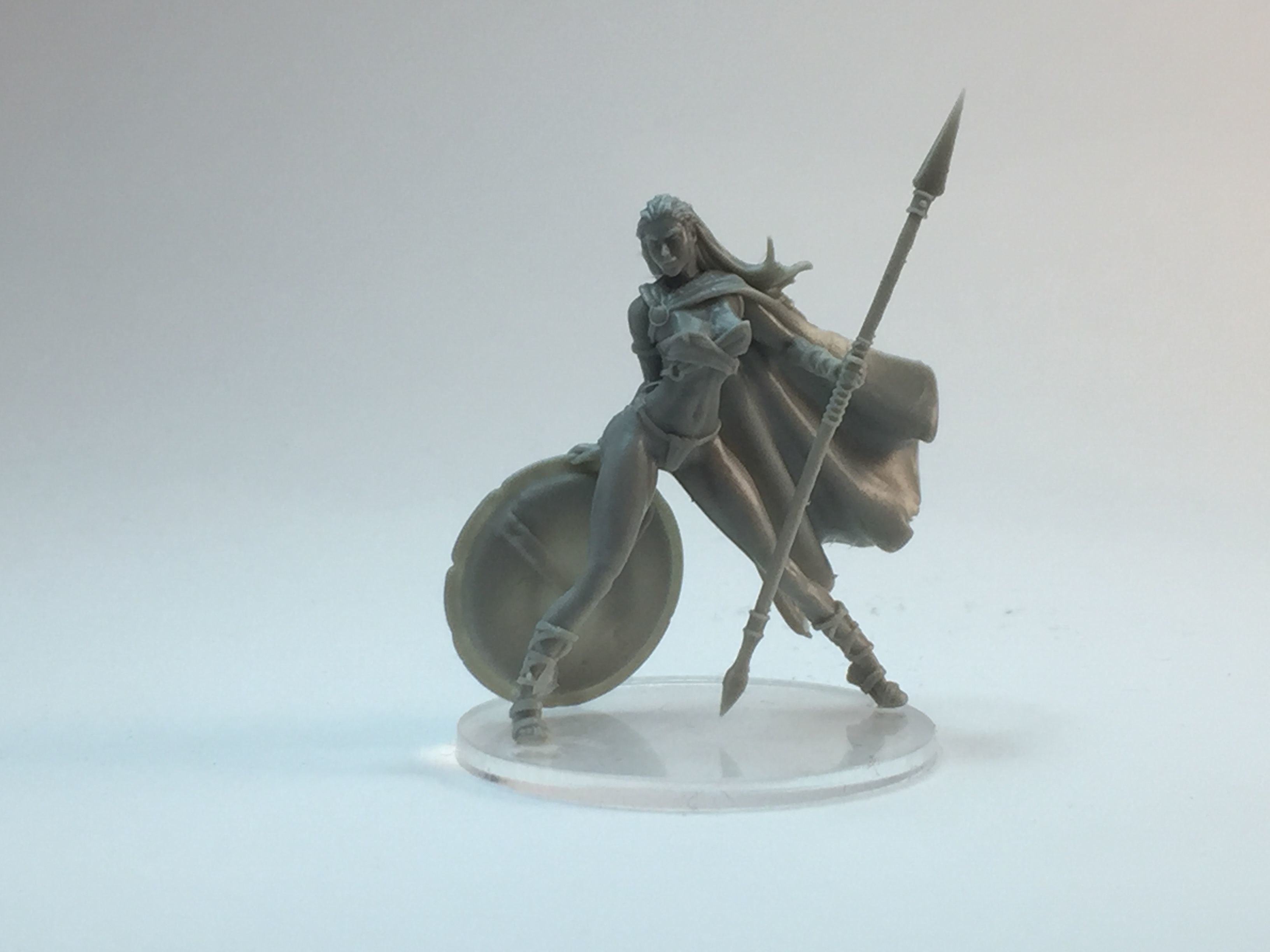 Spartan woman 35mm scale  - Leda 3D print model_14