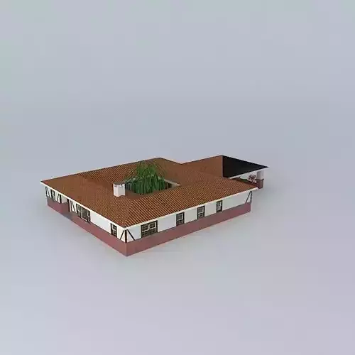 Zen House Free 3D model