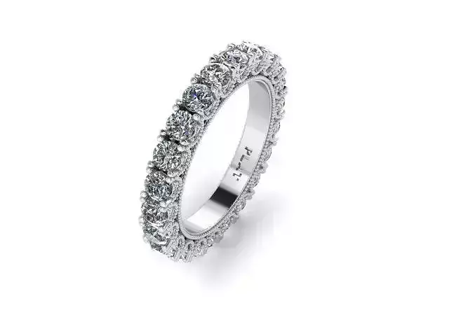 Tacori three side diamonds 