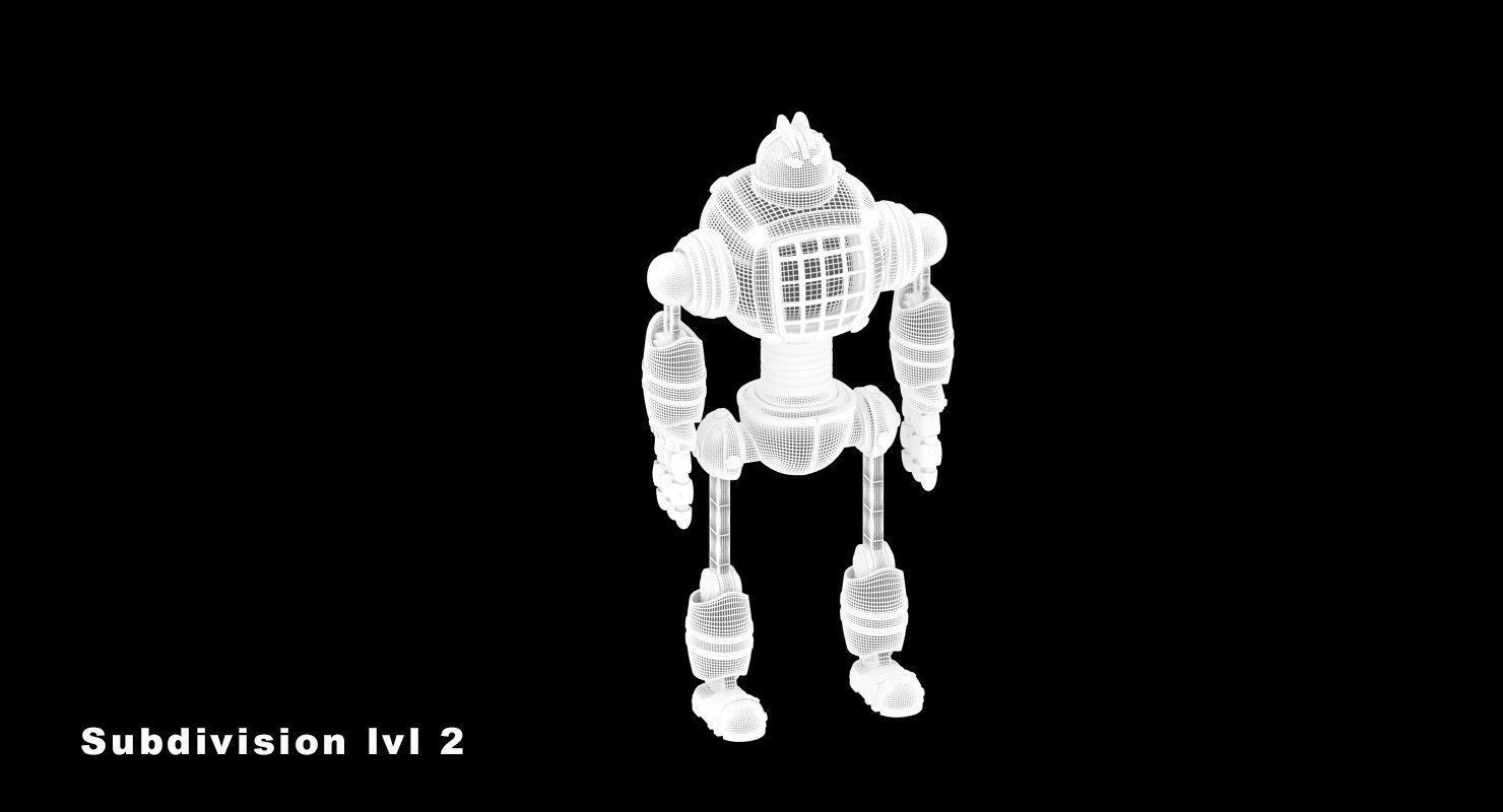 Black Fighter  3D model_7