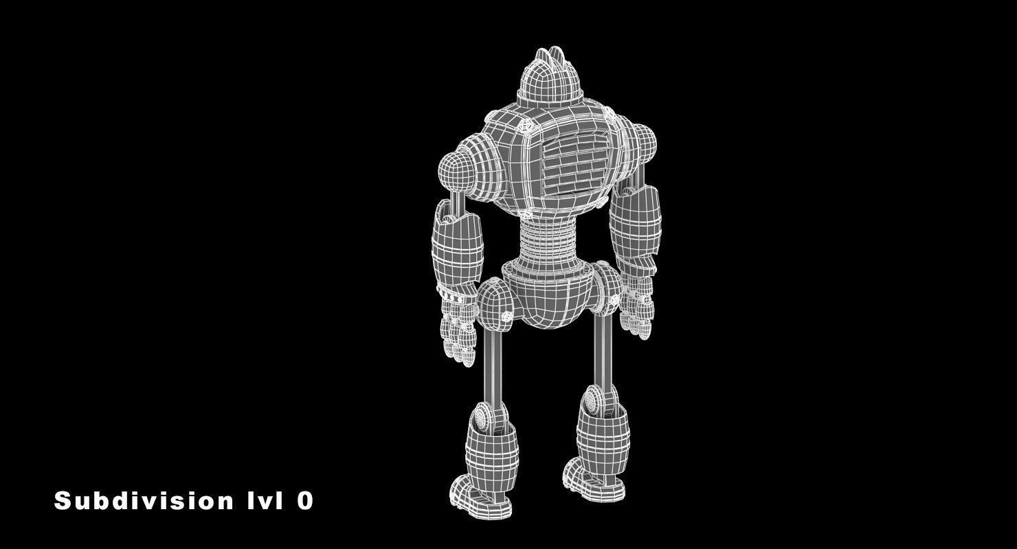 Black Fighter  3D model_8