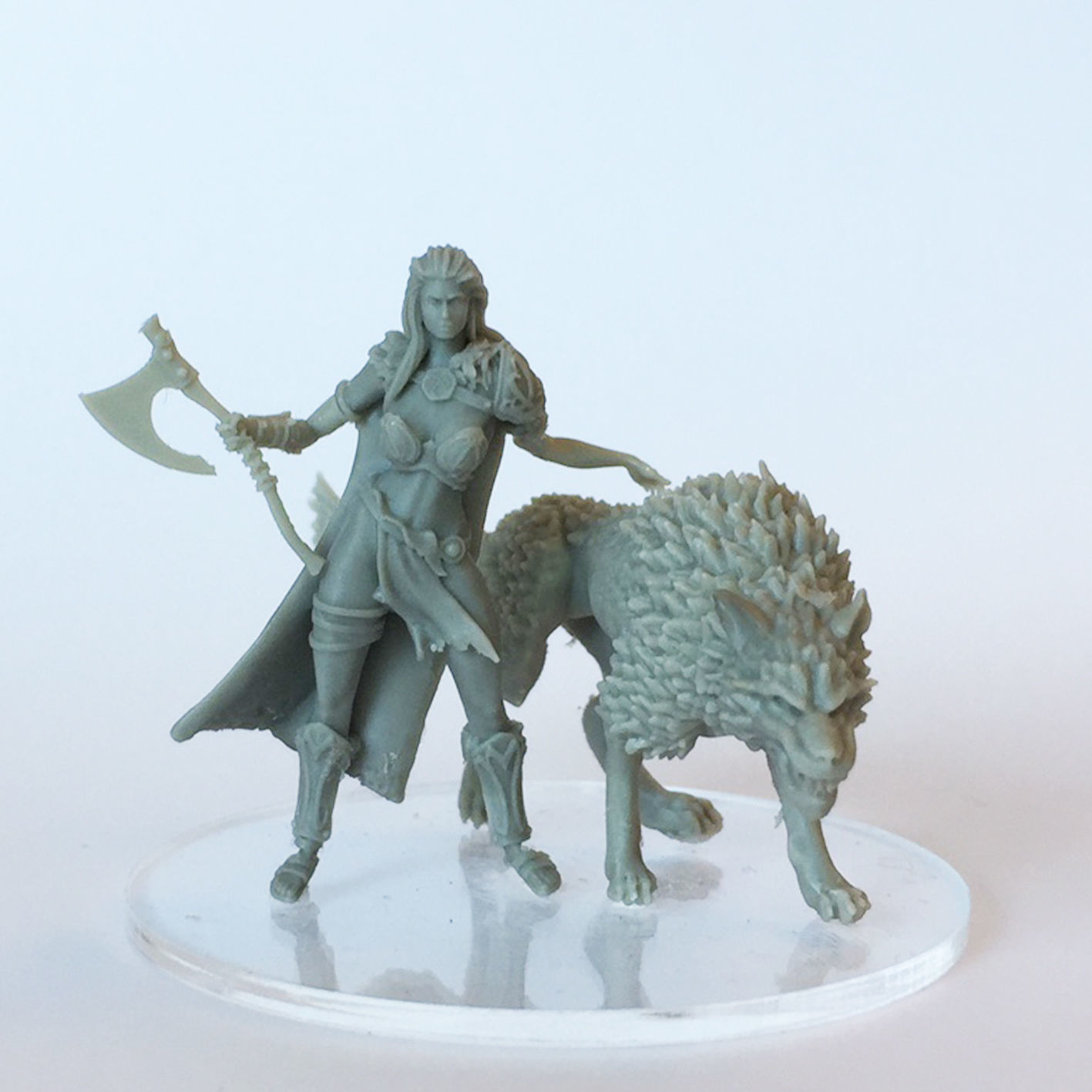 Motherwolf 35mm scale 3D print model_7