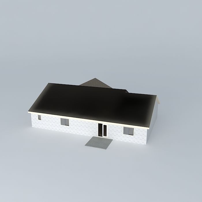 Ruby House Free 3D model_1