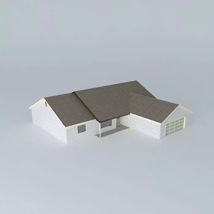 Ruby House Free 3D model_0