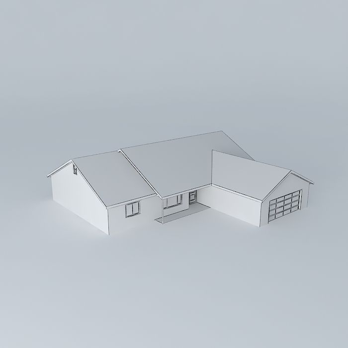 Ruby House Free 3D model_3