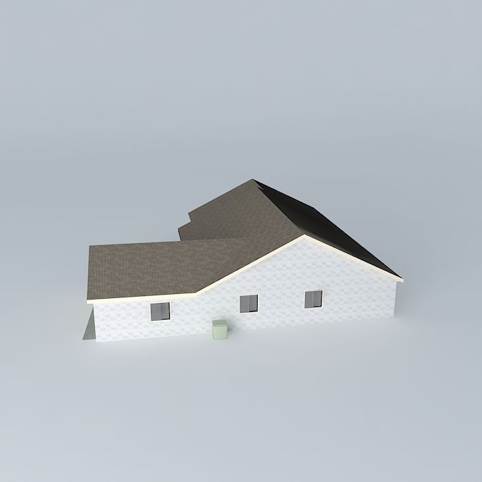 Ruby House Free 3D model_2