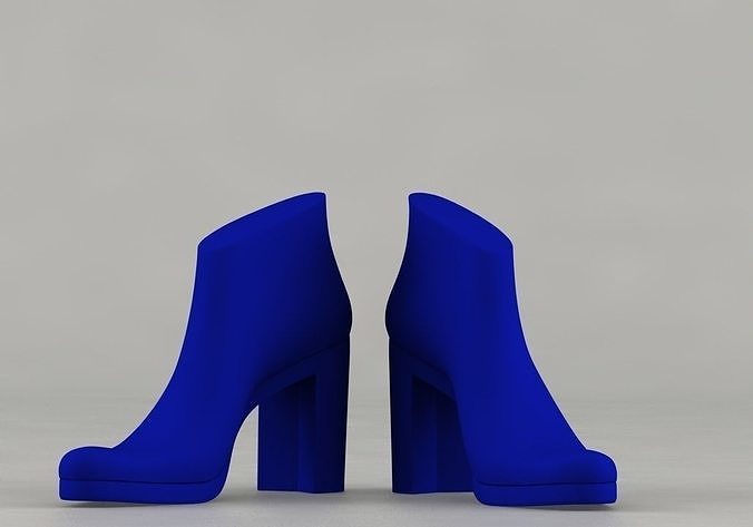 shoe last and heels 3D print model