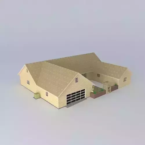 House with Finished Attic