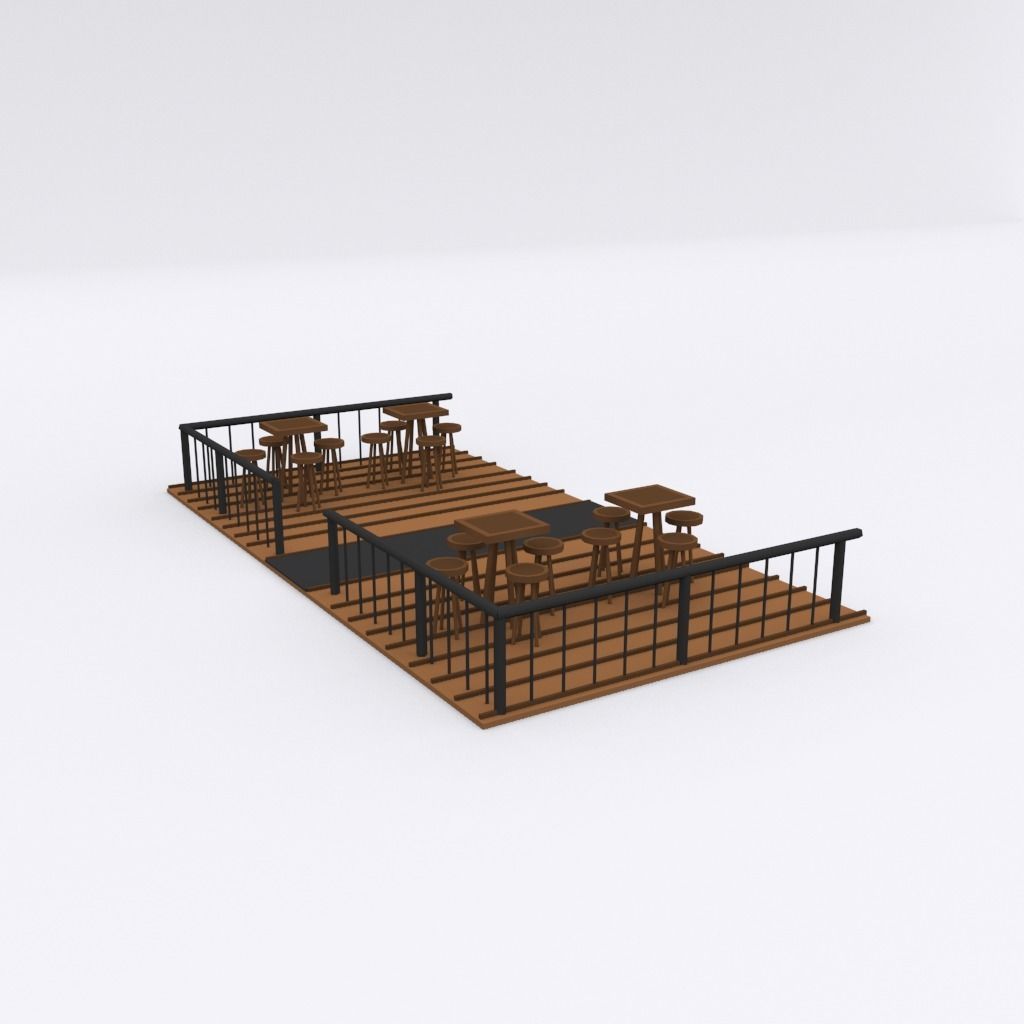 Night low poly  pack Low-poly 3D model_5