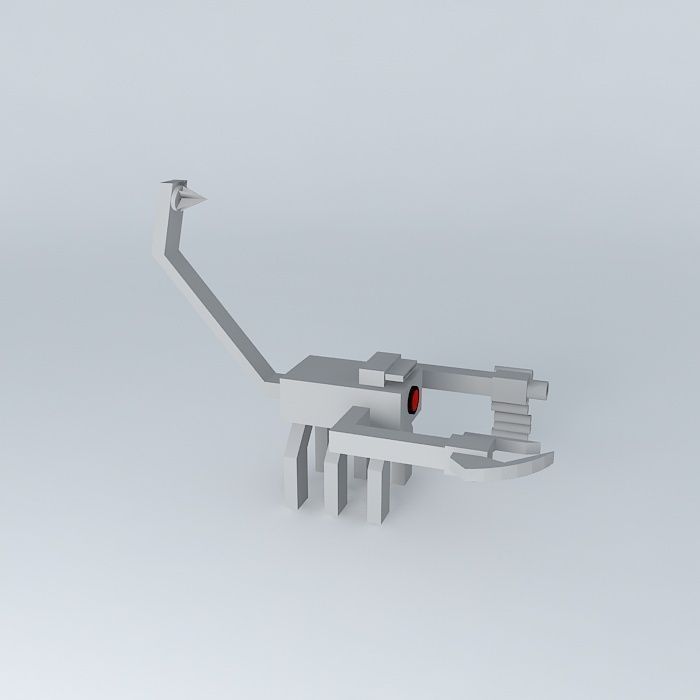 mini scorpion Free 3D model_1