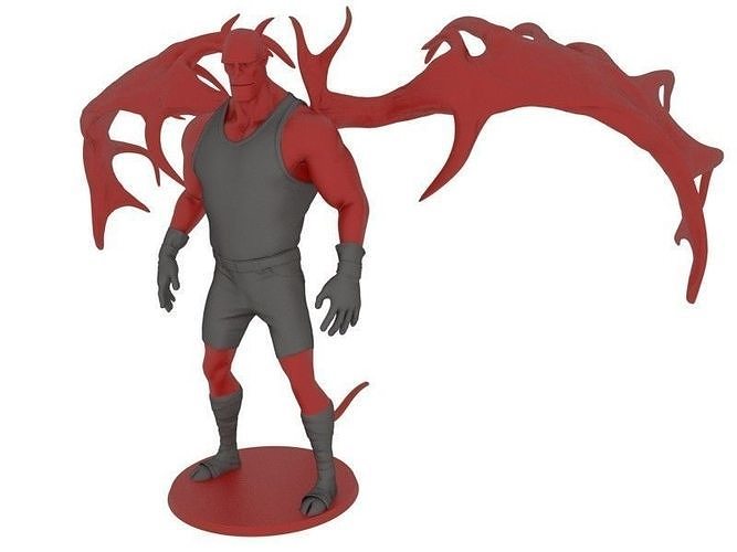 Satan Boy 3D print model