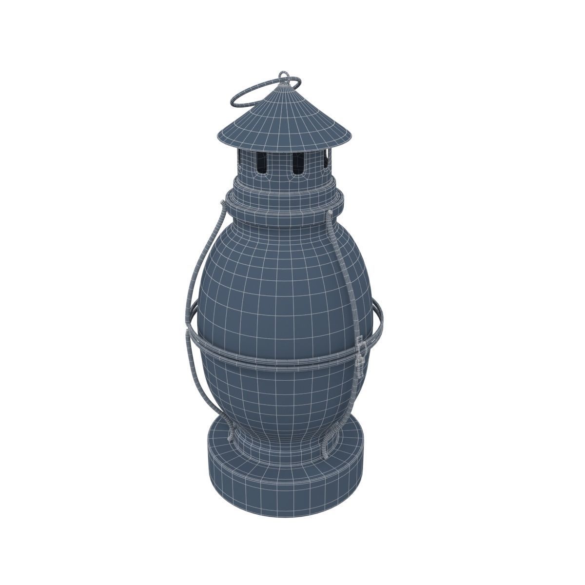 Old Lamp 4 3D model_8