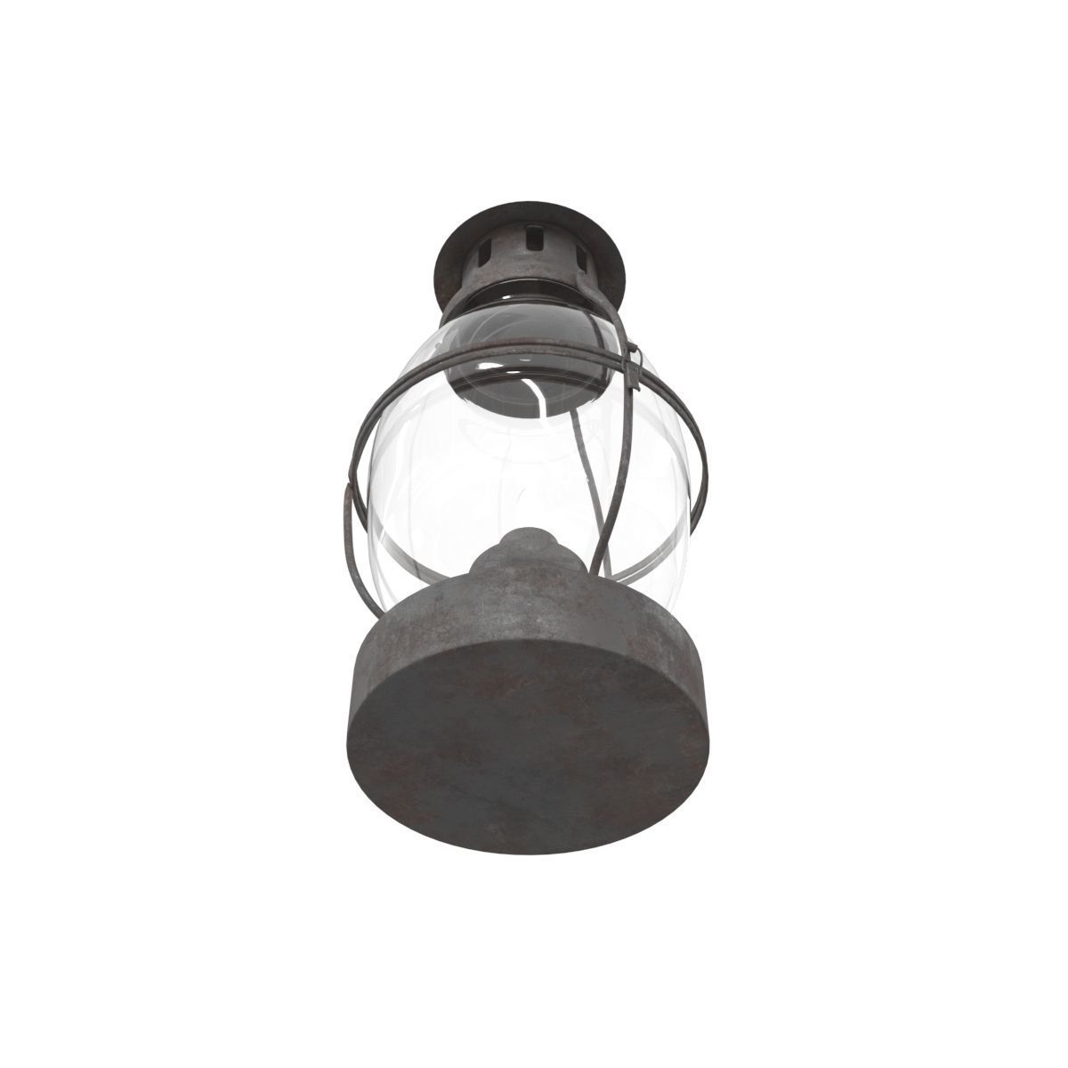Old Lamp 4 3D model_4