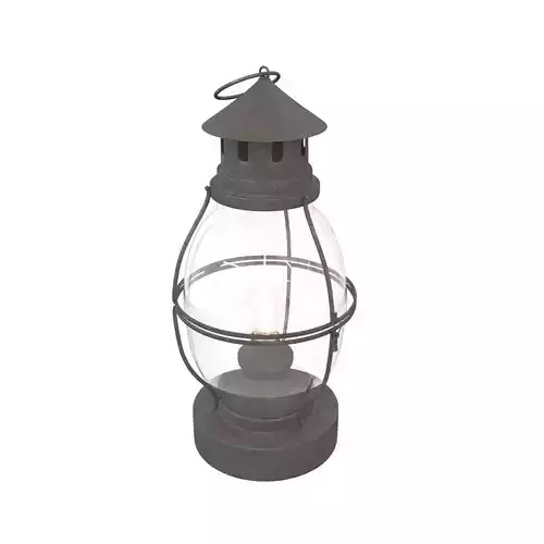 Old Lamp 4 3D model