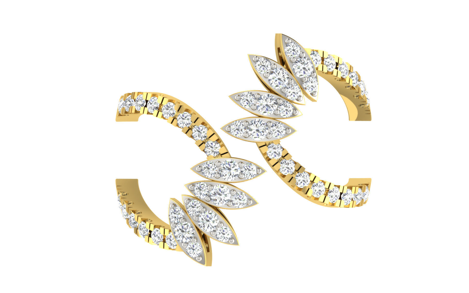 Women ring 3dm stl render detail 3D print model 3D print model_6