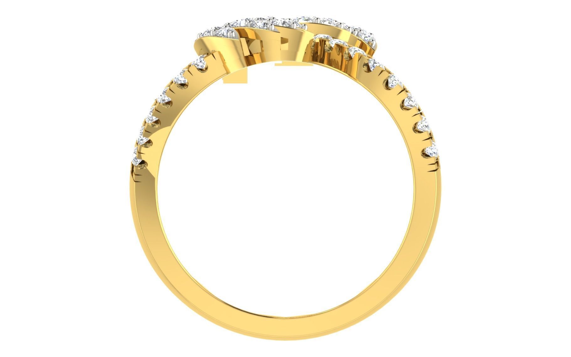 Women ring 3dm stl render detail 3D print model 3D print model_3