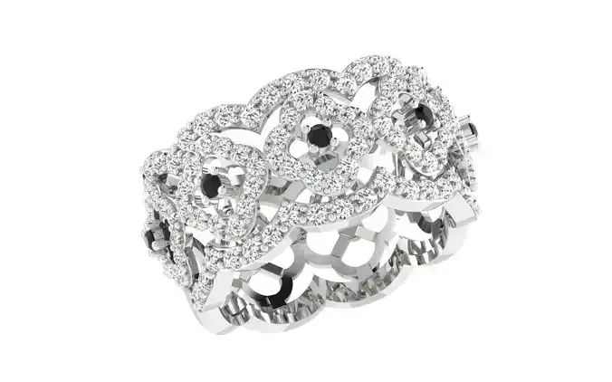 Women ring 3dm stl render detail 3D print model 3D print model