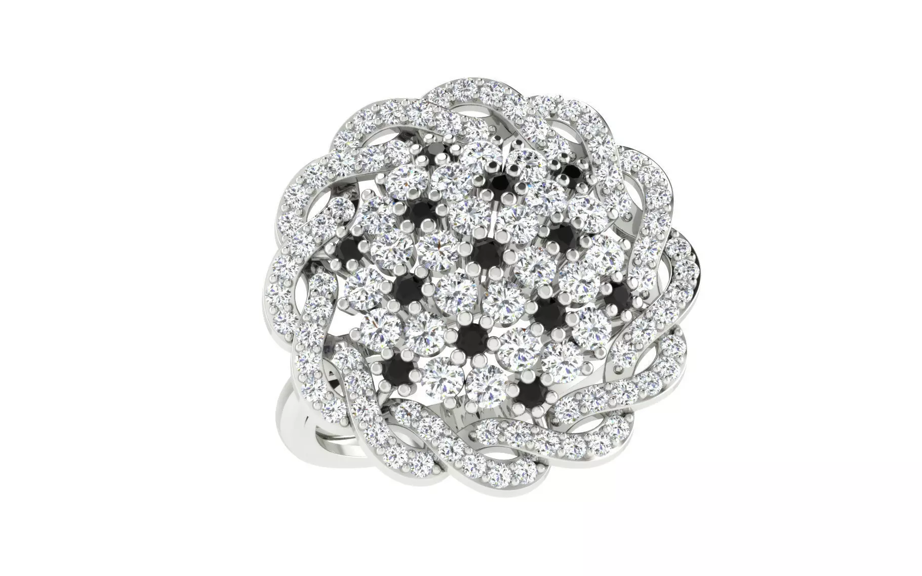 Women ring 3dm stl render detail 3D print model 3D print model_0