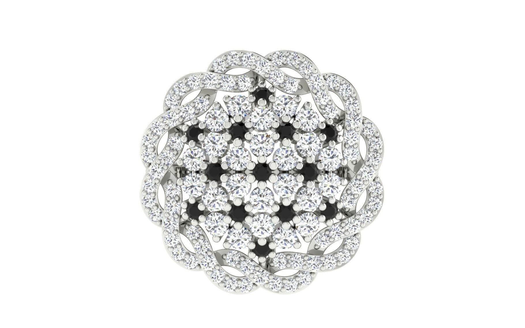 Women ring 3dm stl render detail 3D print model 3D print model_7