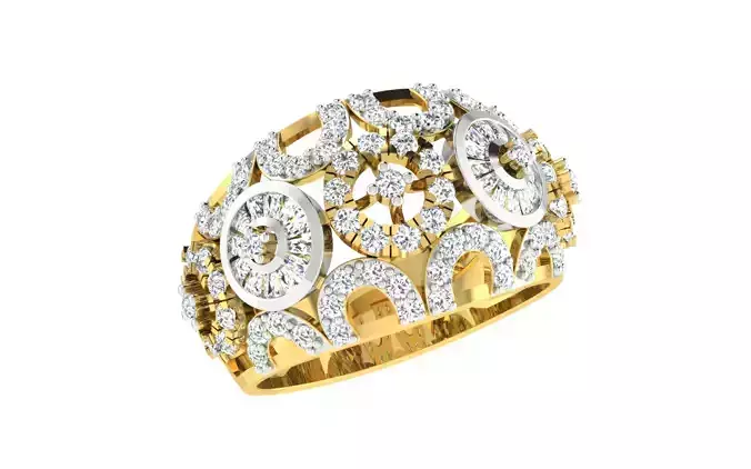 Women ring 3dm stl render detail 3D print model