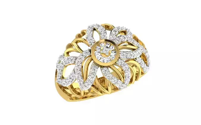 Women ring 3dm stl render detail 3D print model 3D print model