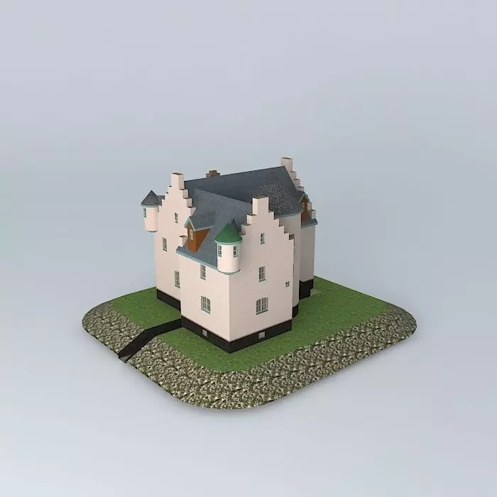 The Ancient Fortress Free 3D model